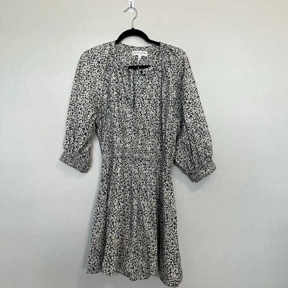 APIECE APART Cobano Mini Dress, Fauna Black, Medium - Picture 5 of 9